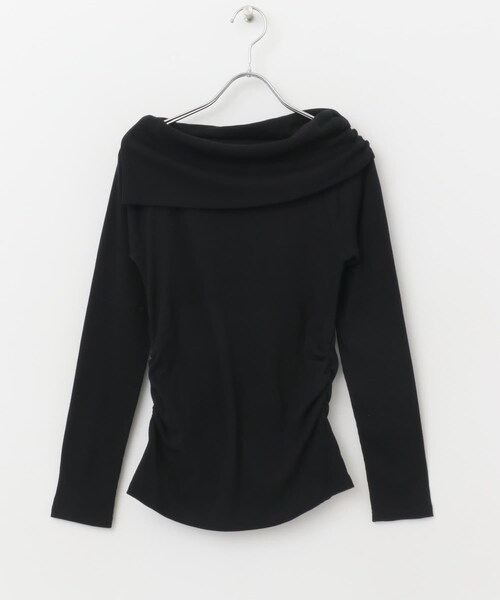 URBAN RESEARCH ROSSO（アーバンリサーチロッソ）の「F by ROSSO　アシメボートネックプルオーバー（Tシャツ/カットソー・レディース・BORDER/OFF WHITE/BLACK・FREE）」の19枚目の写真