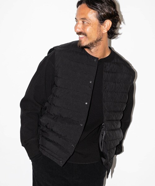 URBAN RESEARCH Sonny Label（アーバンリサーチサニーレーベル）の「OOPS　インナー中綿ベスト（その他アウター・メンズ・BLACK/NAVY・M/L）」の18枚目の写真