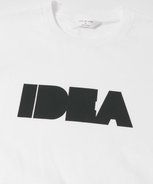 URBAN RESEARCH DOORS(アーバンリサーチドアーズ)の「STILL BY HAND IDEAプリントTシャツ(Tシャツ/カットソー・メンズ・WHT/WHT/WHT/BLK/SMOKE GREY/CHARCOAL・46/48)」の13枚目の写真