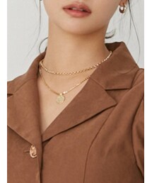 RESEXXY | チェーンコンビ2連ネックレス(ネックレス)