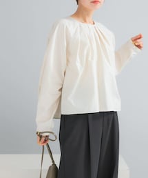 URBAN RESEARCH ROSSO WOMEN | タックボリュームショートシャツブラウス(シャツ/ブラウス)