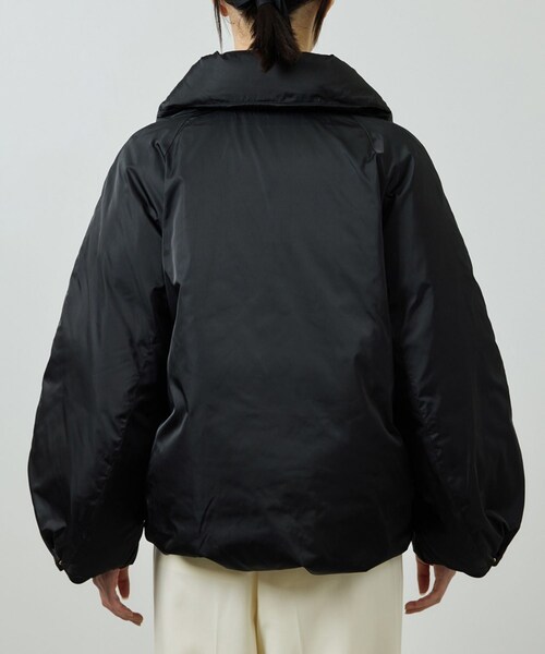 ROPE'（ロペ）の「ハイネックジップショート丈ダウンコート/イージーケア（ダウンジャケット/コート・レディース・ブラック/ネイビー・F）」の14枚目の写真