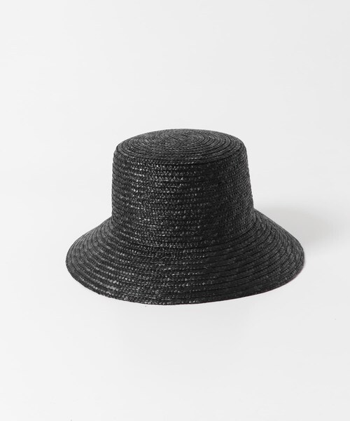 URBAN RESEARCH DOORS（アーバンリサーチドアーズ）の「リボン麦わら帽子（ハット・レディース・BLACK/BROWN・one）」の10枚目の写真