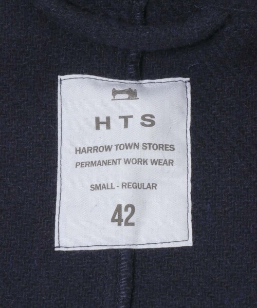 かぐれ（カグレ）の「Harrow Town Stores　BALMACAAN SHORT COAT（ステンカラーコート・レディース・NAVY・42）」の18枚目の写真