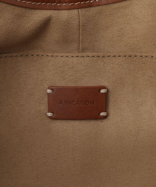 ADAM ET ROPE'(アダムエロペ)の「【A VACATION(ア バケーション)】TENT L AFRICA(トートバッグ・レディース・ブラウン・F)」の19枚目の写真
