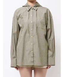 EMODA | ワイドボディフーディシャツ(シャツ/ブラウス)