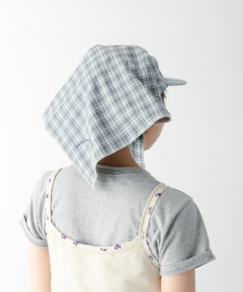 URBAN RESEARCH（アーバンリサーチ）の「Share the Fantasy　BANDANA（バンダナ/スカーフ・メンズ・WHT CHECK・Free）」の4枚目の写真
