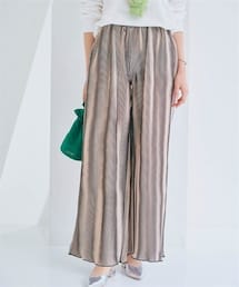 nissen | プリーツイージーパンツ(その他パンツ)