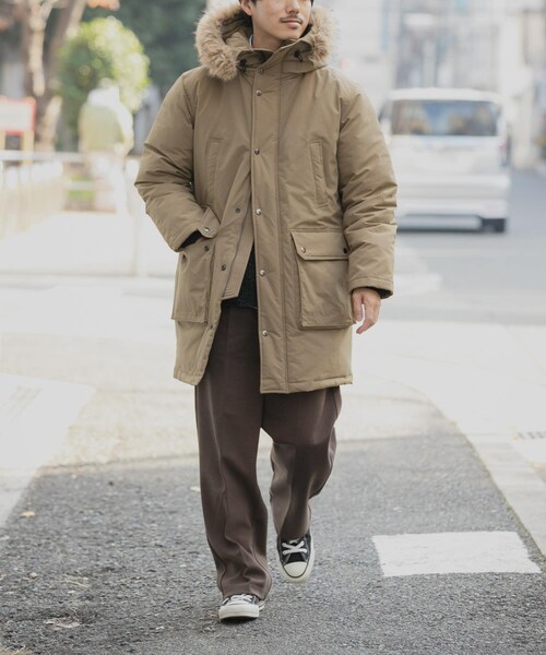 ITEMS URBANRESEARCH（アイテムズ アーバンリサーチ）の「770FP撥水フィールドダウンコート（その他アウター・メンズ・BEG/BLK・M/L）」の13枚目の写真