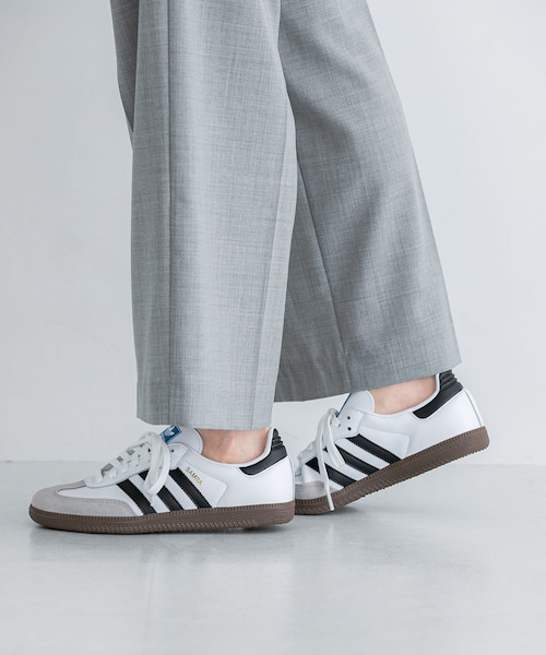 URBAN RESEARCH（アーバンリサーチ）の「adidas　SAMBA OG（スニーカー・レディース・フットウェアホワイト・23.5/24/24.5/25）」の6枚目の写真