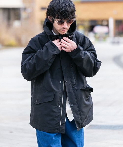 ITEMS URBANRESEARCH（アイテムズ アーバンリサーチ）の「4WAY マウンテンパーカー（マウンテンパーカー・メンズ・BEG/BLK/CHA・M/L）」の9枚目の写真