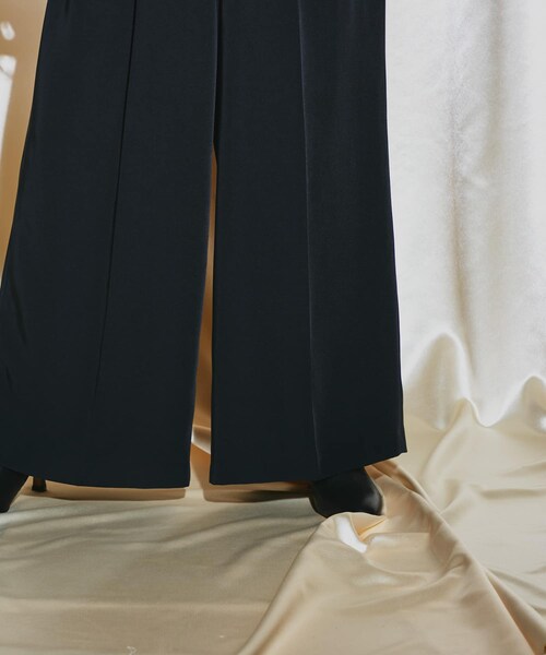 URBAN RESEARCH ROSSO（アーバンリサーチロッソ）の「ワイドパンツデザインオールインワン（サロペット/オーバーオール・レディース・BLACK/BEIGE・36/38）」の11枚目の写真