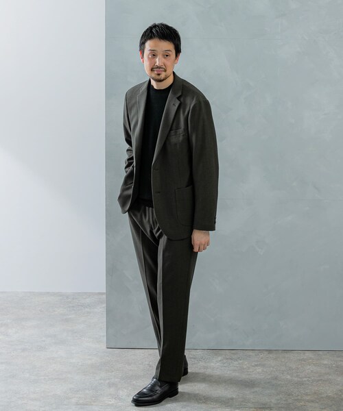URBAN RESEARCH DOORS（アーバンリサーチドアーズ）の「LIFE STYLE TAILOR　ウールライクストレッチコンフォータブルパンツ（スラックス・メンズ・GRAY/NAVY/KHAKI・S/M/L/XL）」の17枚目の写真