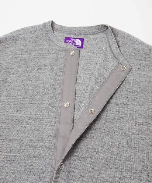 EKAL(エカル)の「THE NORTH FACE PURPLE LABEL Field Snap Cardigan(カーディガン/ボレロ・レディース・CHACOAL/MIX GRAY・S/M)」の8枚目の写真