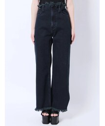 EMODA | カットフリンジルーズジーンズ(デニムパンツ)