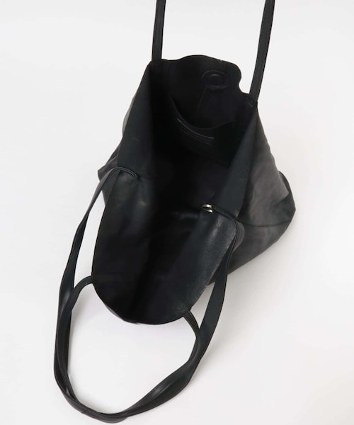 URBAN RESEARCH（アーバンリサーチ）の「Morphee　3WAY LARGE TOTE（トートバッグ・メンズ・NappaBlack・L）」の8枚目の写真