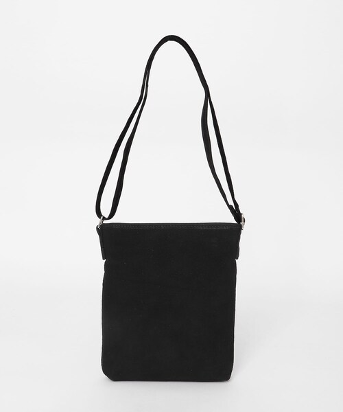 ITEMS URBANRESEARCH（アイテムズ アーバンリサーチ）の「PIG LEATHER ミニショルダーバッグ（ショルダーバッグ・メンズ・BLK/BEG/GRY・-）」の9枚目の写真