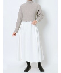 Ungrid | バックリボンニットセットワンピース(ワンピース)