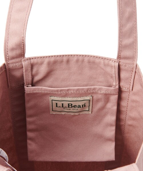 bonjour records（ボンジュールレコーズ）の「L.L.Bean/エル・エル・ビーン record tote bag for bonjor records exclusive（トートバッグ・レディース・サックス/ローズピンク・F）」の16枚目の写真
