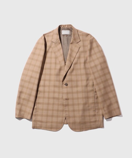 ADAM ET ROPE'（アダムエロペ）の「【DELEGANT】 コンフォート テーラードジャケット / セットアップ対応（テーラードジャケット・メンズ・ブラック/チャコール/ブラウン系・L/M/S）」の8枚目の写真