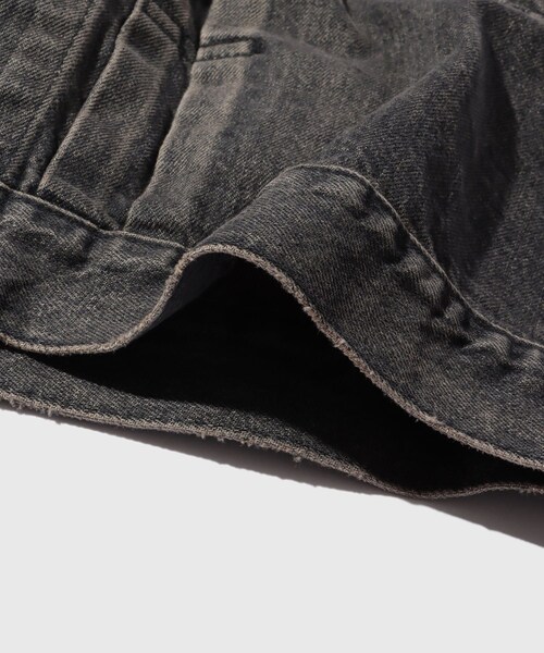 ADAM ET ROPE'（アダムエロペ）の「【DAIRIKU/ダイリク】2PKT Vinatge Denim Jacket（デニムジャケット・メンズ・ブラック・L/M/S）」の17枚目の写真