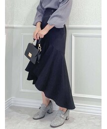 dazzlin | ボタンナローボリュームスカート(スカート)