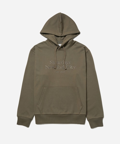 Saturdays NYC（サタデーズ ニューヨークシティ ）の「DITCH MILLER STANDARD HOODIE（パーカー・レディース・グレー/サックス/チャコール・S/L/XL/M/XS）」の3枚目の写真