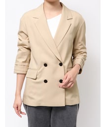 LAGUNAMOON | バイカラーボタンジャケット(テーラードジャケット)