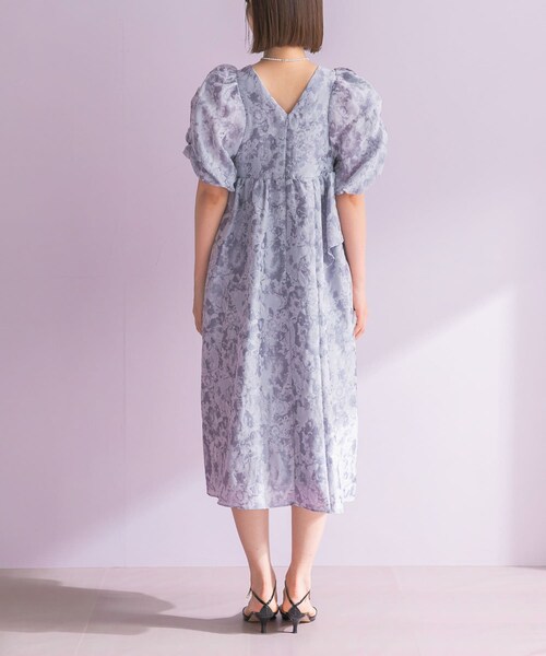 URBAN RESEARCH ROSSO（アーバンリサーチロッソ）の「ANDRESD　JACQUARD DRESS（ワンピース・レディース・L.GRAY/GRAY・M）」の17枚目の写真