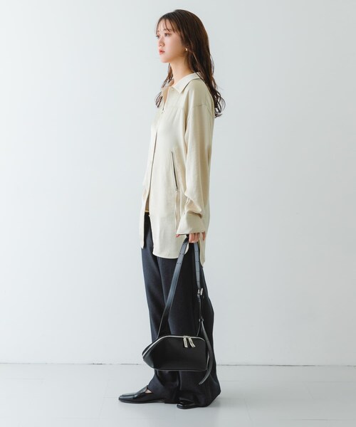RODE SKO（ロデスコ）の「ADD CULUMN　FIGRE BODYBAG VINTAGE（ショルダーバッグ・レディース・BLACK/SAX/YEL・one）」の15枚目の写真