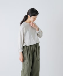 かぐれ | ナローボーダーロングカットソー(Tシャツ/カットソー)