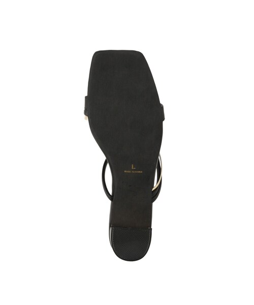 VIS（ビス）の「メタルヒールサンダル（サンダル・レディース・ブラック/オフホワイト・L/M/S）」の16枚目の写真