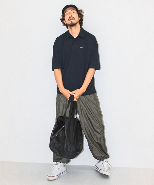 URBAN RESEARCH Sonny Label（アーバンリサーチサニーレーベル）の「OOPS　トートバッグ（トートバッグ・メンズ・ブラック/ホワイト・one）」の11枚目の写真