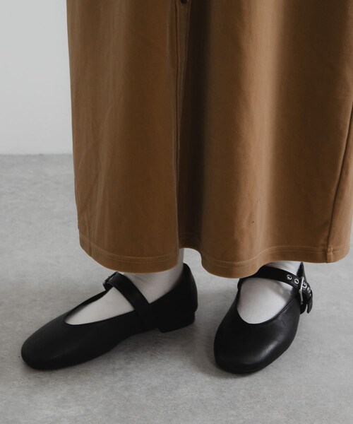 URBAN RESEARCH（アーバンリサーチ）の「レザーバレエシューズ（バレエシューズ・レディース・BLACK・23.5/24/24.5/25）」の15枚目の写真