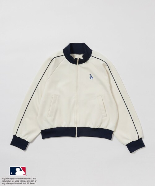 ROPE' PICNIC(ロペピクニック)の「【MLB COLLECTION BY JUN】トラックジャケット(ブルゾン・レディース・オフホワイト/ネイビー/ワイン系・38)」の22枚目の写真