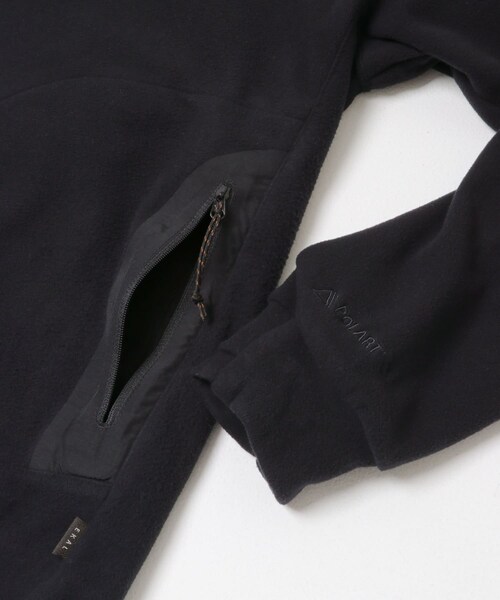 EKAL(エカル)の「POLARTEC FLEECE HOODIE(その他トップス・メンズ・ブラック/グレー・M/L/XL)」の5枚目の写真