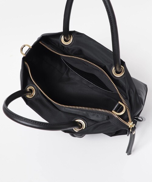 URBAN RESEARCH ROSSO（アーバンリサーチロッソ）の「『一部別注カラー』VIOLA d’ORO　BIANCA　XS（トートバッグ・レディース・BLKBLK/TAUPEBLK/BLKTAUPE/別注BRNNVY・XS）」の13枚目の写真