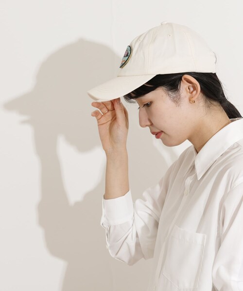 THE GOODLAND MARKET(ザグッドランドマーケット)の「ザ グッドランド マーケット THE GOODLAND CAP2(キャップ・メンズ・ivory/black/blue/pink・one)」の7枚目の写真