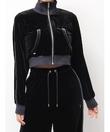 EATME | 【SETUP着用可】バイカラーベロアブルゾン(ブルゾン)
