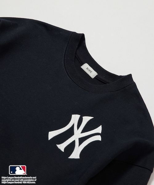 ROPE'(ロペ)の「【MLB COLLECTION BY JUN】ロゴスウェット(スウェット・レディース・グレー/ダークブラウン/ネイビー・F)」の15枚目の写真