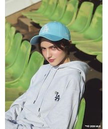 dazzlin | 【MLB × New Era × dazzlin】ミニロゴアートフーディ(スウェット)