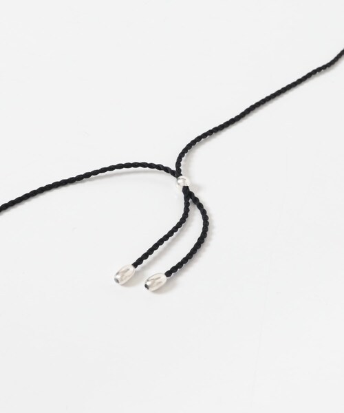 かぐれ（カグレ）の「Aperdiem　Pale Drop Code Necklace（ネックレス・レディース・Black/L gray・FREE）」の7枚目の写真
