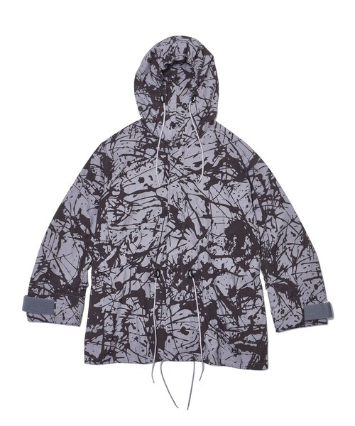 EKAL（エカル）の「mountain research　Splatrail Parka（マウンテンパーカー・メンズ・Gray CCL・S/M/L/XL）」の6枚目の写真