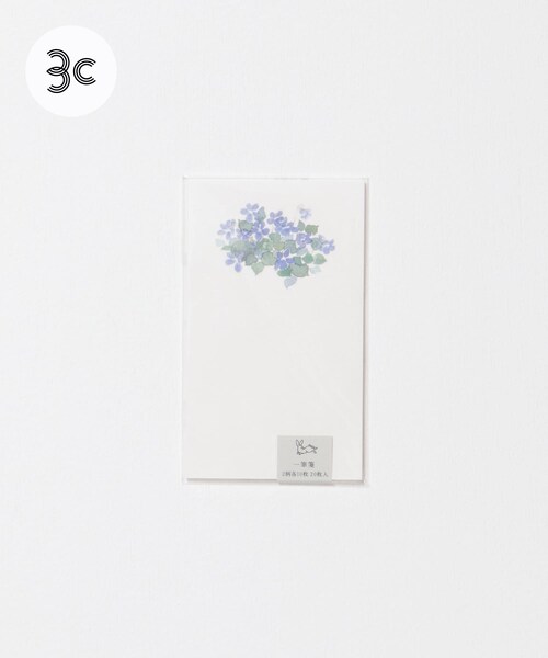 URBAN RESEARCH(アーバンリサーチ)の「はるかぜ染色工房 一筆箋(その他雑貨・メンズ・ミモザ/アイリス/スミレ/ダリア/小鳥/オリーブ・0)」の3枚目の写真