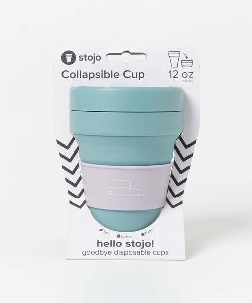 THE GOODLAND MARKET(ザグッドランドマーケット)の「『別注』stojo×TGM stojo cup 355ml(グラス/マグカップ/タンブラー・メンズ・OAT/EUCALYPTUS/LILAC/EUCALY 2/LILAC 2/CASHMERE/OAT 2/CASHMERE 2・FREE)」の6枚目の写真