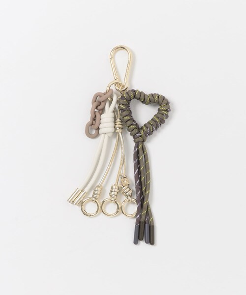 URBAN RESEARCH Sonny Label（アーバンリサーチサニーレーベル）の「VIOLA d’ORO　バックチャーム（キーホルダー・レディース・GRAYHEART/CAMELHEART/BEIGEHEART・One）」の4枚目の写真