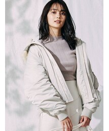 MERCURYDUO | フェイクファー付ショートブルゾン(ブルゾン)