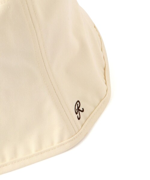 ROPE' PICNIC（ロペピクニック）の「花粉防止・撥水加工/パネルハット（ハット・レディース・ブラック/オフホワイト・F）」の6枚目の写真