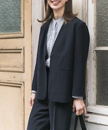 URBAN RESEARCH DOORS | ノーカラージャケット(スーツジャケット)