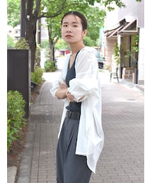 Ungrid | オーガビッツシアールーズシャツ(シャツ/ブラウス)